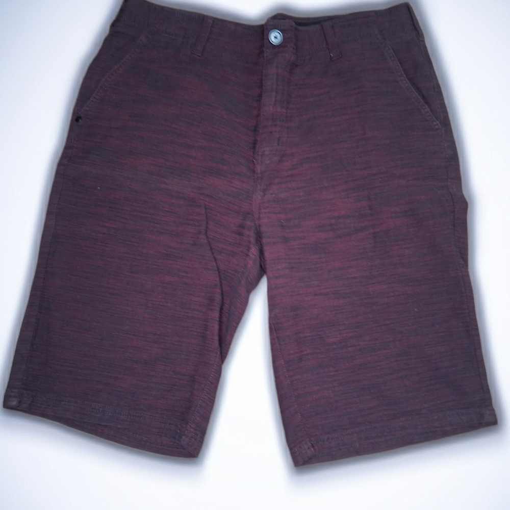 Zoo York Dark Red Flat Front Shorts